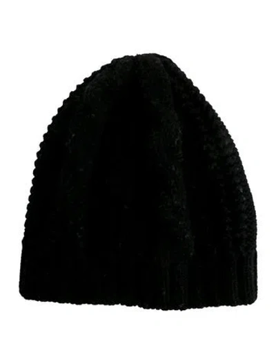 Pre-owned Tory Burch Wool Beanie In Black