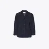 Tory Burch Wool Blazer In Black