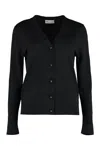 Tory Burch Wool And Silk Blend Cardigan