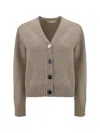 Tory Burch V-neck Buttoned Knitted Cardigan