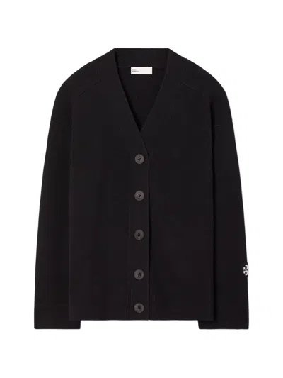 Tory Burch Wool Cardigan In Multi
