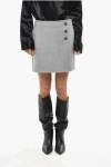 Tory Burch Wool Cloth Wrap Miniskirt
