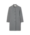Tory Burch Wool Coat In Gray