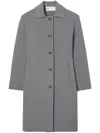 Tory Burch Wool Coat In Grey