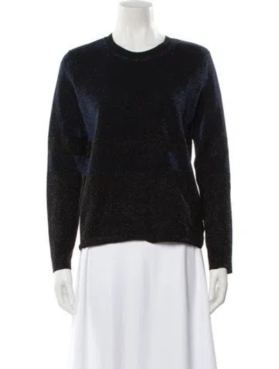 Pre-owned Tory Burch Wool Crew Neck Sweater