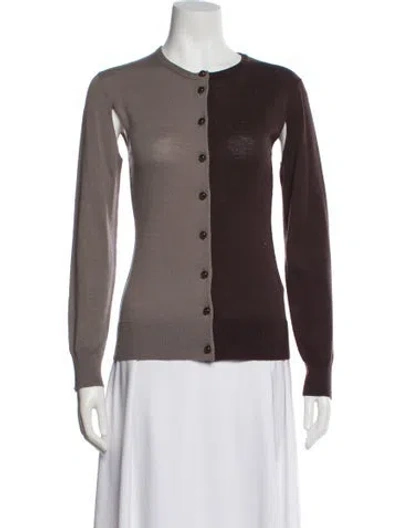 Pre-owned Tory Burch Wool Evening Jacket In Black