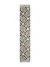 Tory Burch Wool Fringed Logo Scarf