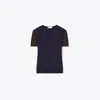 Tory Burch Wool Henley In Black