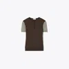 Tory Burch Wool Henley In Multi