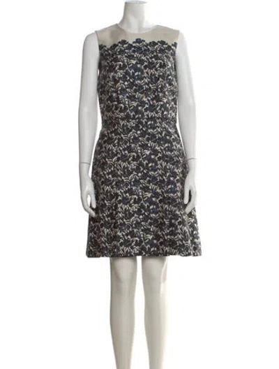 Pre-owned Tory Burch Wool Mini Dress