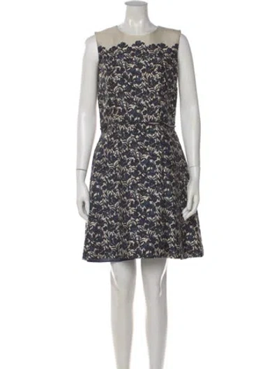 Pre-owned Tory Burch Wool Mini Dress