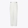 Tory Burch Wool Pant In White