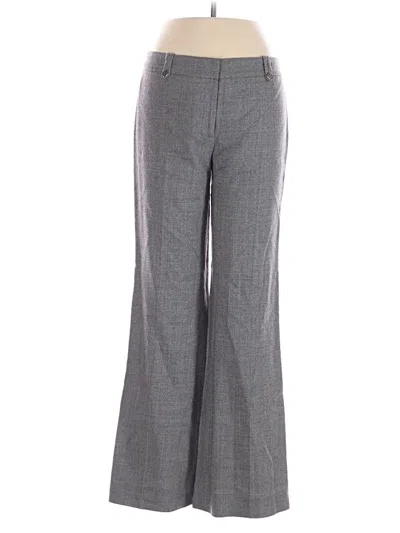 Pre-owned Tory Burch Wool Pants In Gray