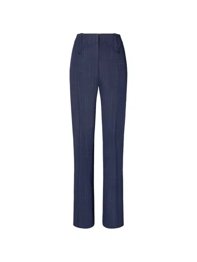 Tory Burch Wool Pants In Multi