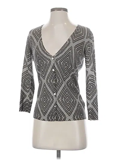 Pre-owned Tory Burch Wool Pullover Sweater In Silver