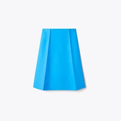 Tory Burch Wool Skirt In Cave Blue