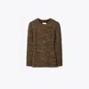Tory Burch Wool Sweater In Brown