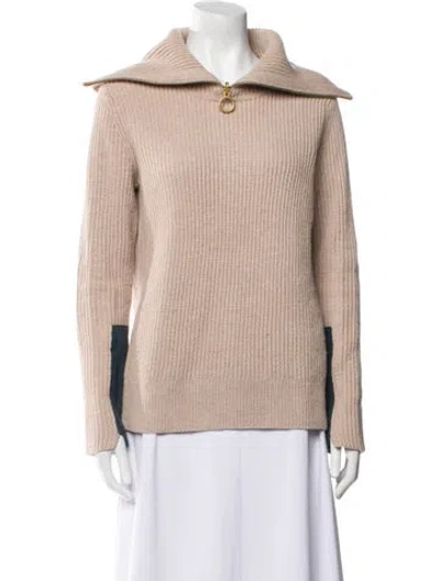Pre-owned Tory Burch Wool Sweater In Multi
