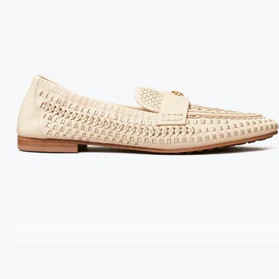 Tory Burch Woven Ballet Loafer In Brown