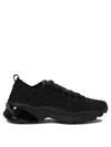 Tory Burch Woven Fabric Slip-on Sneakers In Black