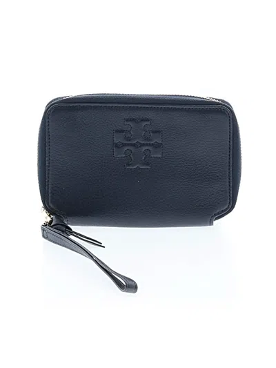 Pre-owned Tory Burch Wristlet In Blue