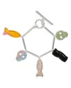 Tory Burch Tb X Bonbon Candy Charm Bracelet