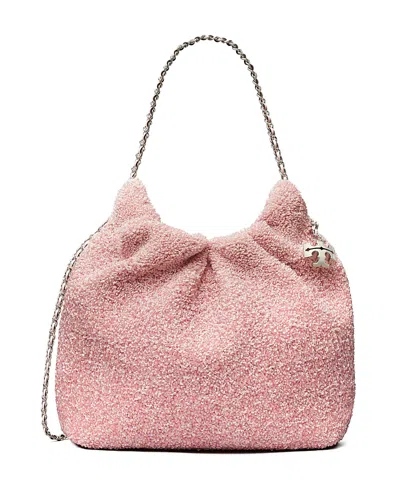 Tory Burch X Bonbon Fleming Embellished Mini Hobo Bag