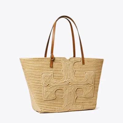 Tory Burch X Doum For Women Large Ella Raffia Tote In Brown