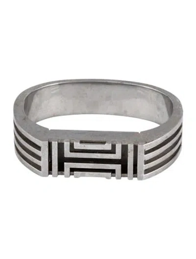 Pre-owned Tory Burch X Fitbit Hinged Bangle Bracelet, 6.75" In Multicolor