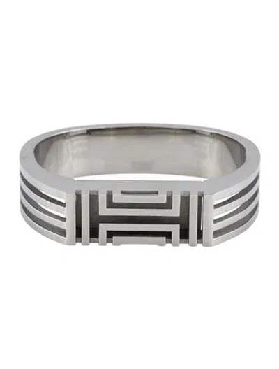 Pre-owned Tory Burch X Fitbit Hinged Bangle Bracelet, 7" In Multi