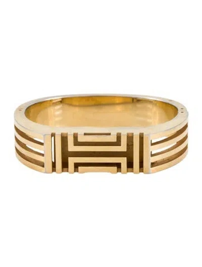 Pre-owned Tory Burch X Fitbit Hinged Bangle Bracelet In Multi
