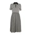 Tory Burch Abstract-pattern Print Midi Dress In Multi