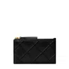 Tory Burch Fleming Cardholder In Black