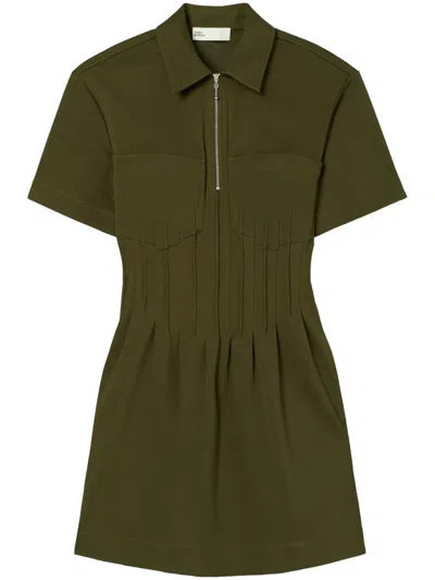 TORY BURCH ZIP-FRONT DRESS