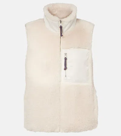 Tory Burch Zip-up Vest In White