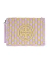 Tory Burch Ella Clutch Bag In Pink