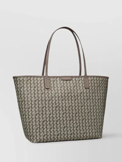 Tory Burch Zippered Shopper Tote Bag