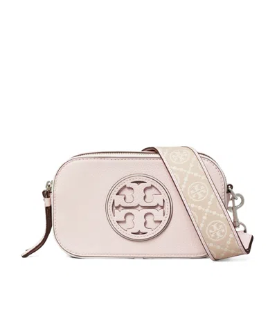 Tory Burch Zippered Shoulder Bag In Pink