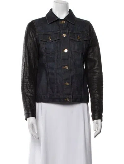 Pre-owned Tory By Tory Burch Denim Jacket In Blue