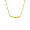 Tory Long Women's The Mini Orb Necklace Gold In Gold