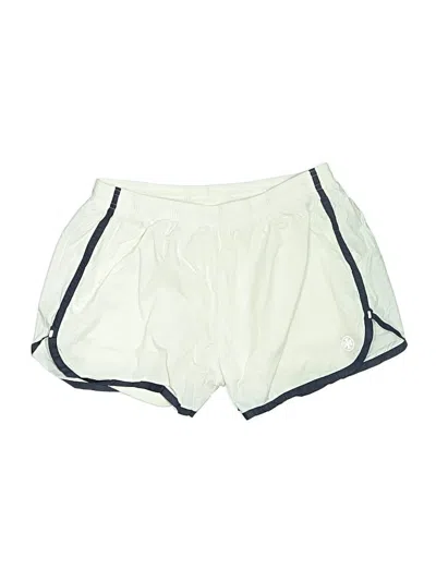 Pre-owned Tory Sport Athletic Shorts In White