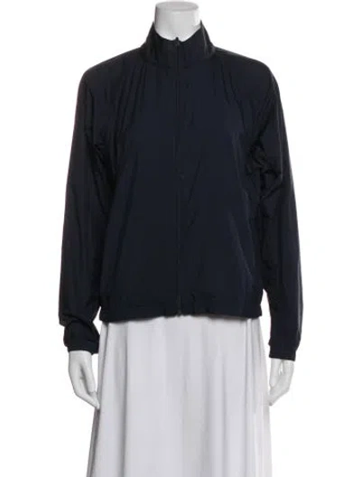 Pre-owned Tory Sport Bomber Jacket In Blue