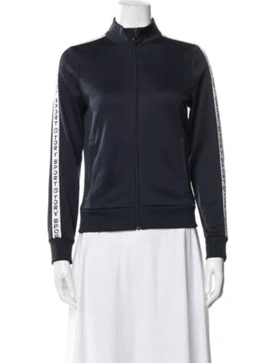 Pre-owned Tory Sport Bomber Jacket In Blue