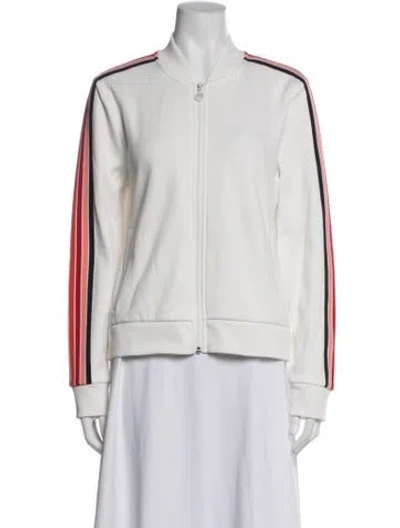 Pre-owned Tory Sport Bomber Jacket In Neutrals