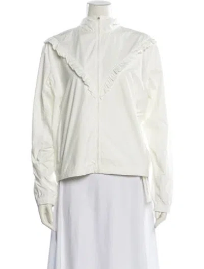 Pre-owned Tory Sport Bomber Jacket W/ Tags In Neutral