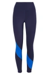 Tory Sport By Tory Burch Weightless Colorblock High Waist Leggings