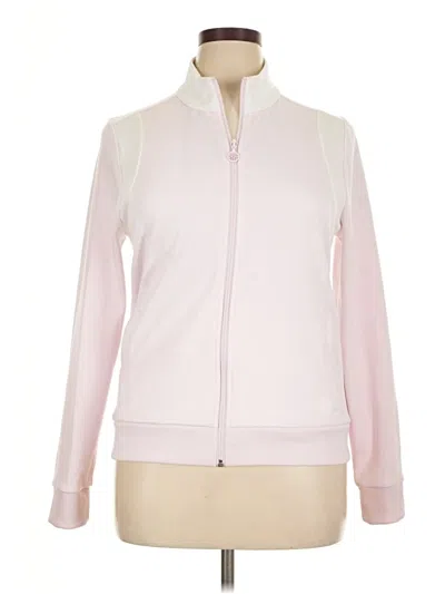 Pre-owned Tory Sport Cardigan Sweater In Pink