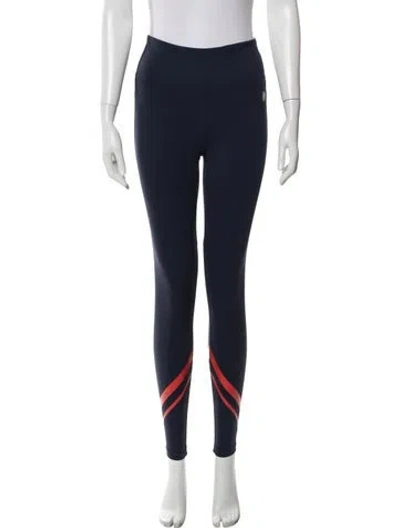 Pre-owned Tory Sport Cutout Accent Pajamas In Blue