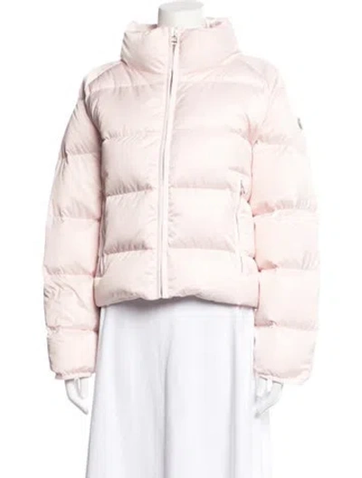 Pre-owned Tory Sport Down Coat In Pink