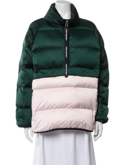Pre-owned Tory Sport Down Jacket In Multi